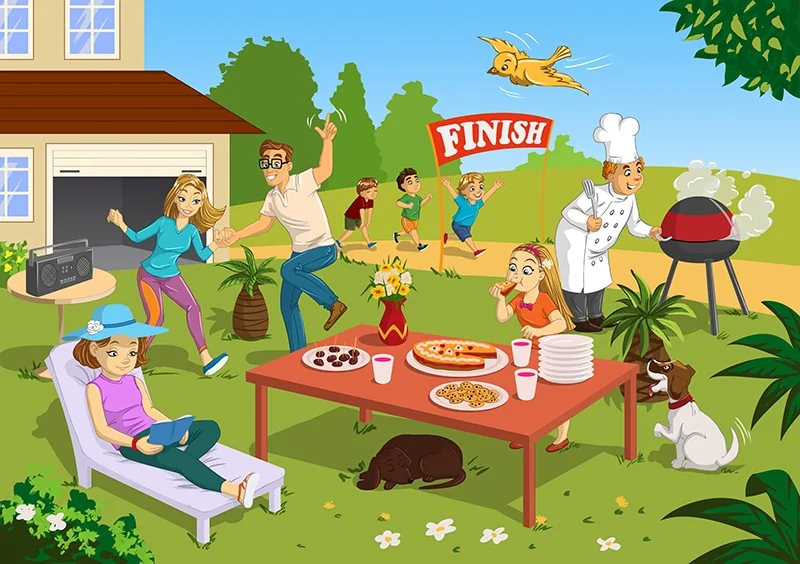 Children's illustration portfolio artwork