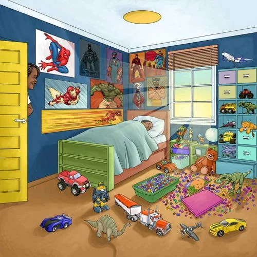 Children's illustration portfolio artwork