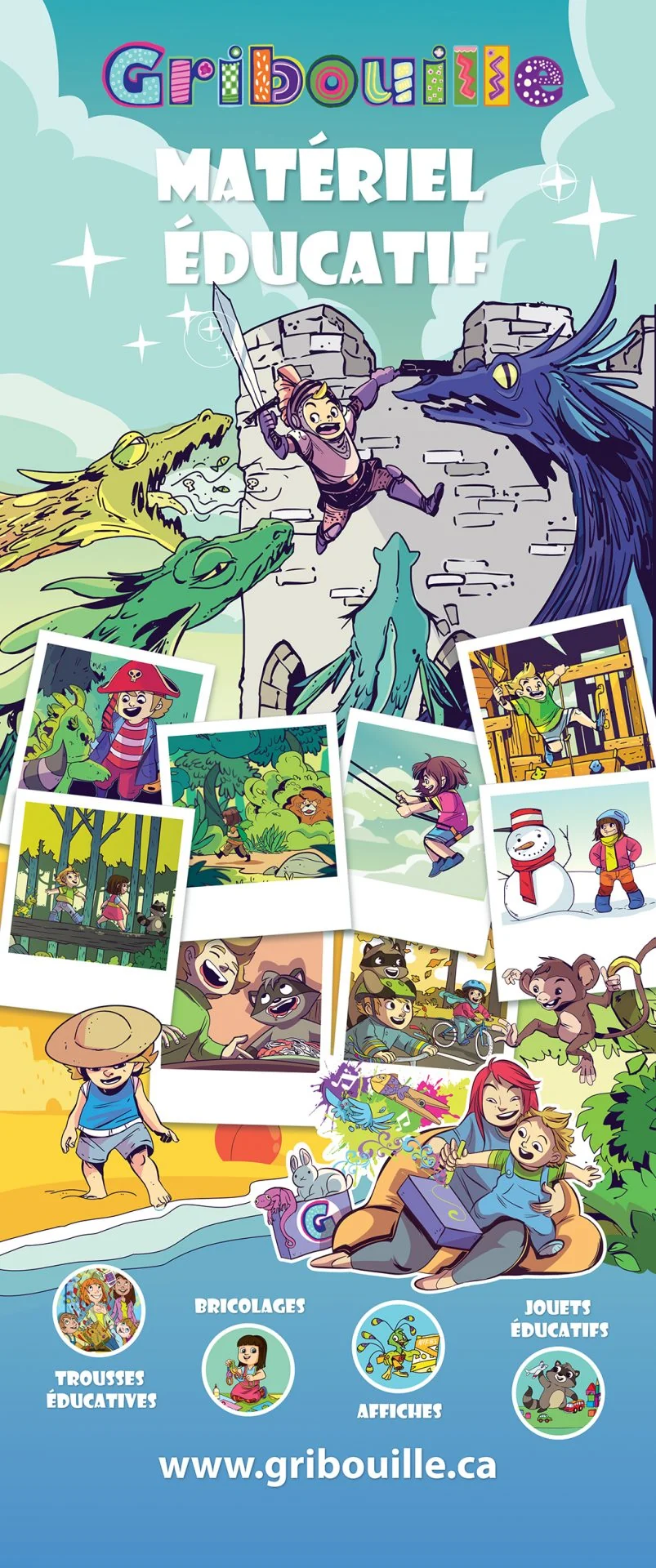 Children's illustration portfolio artwork