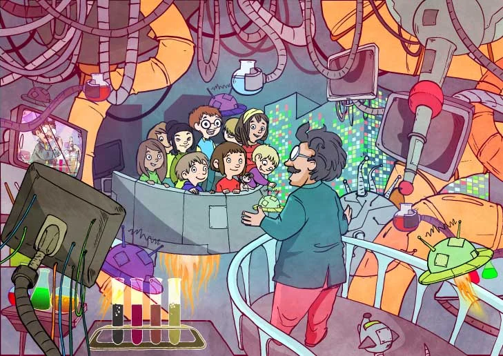 Children's illustration portfolio artwork