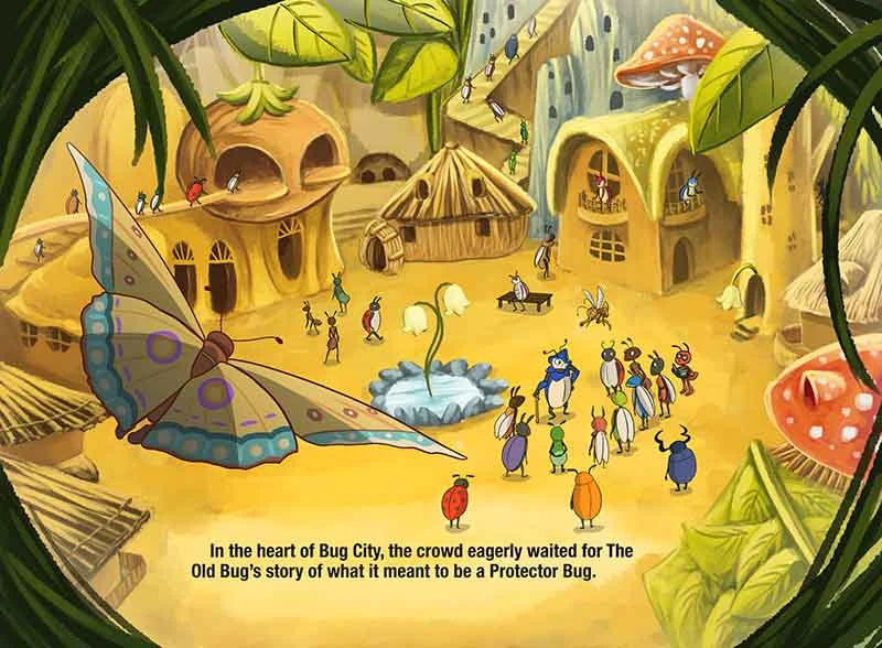 Children's illustration portfolio artwork