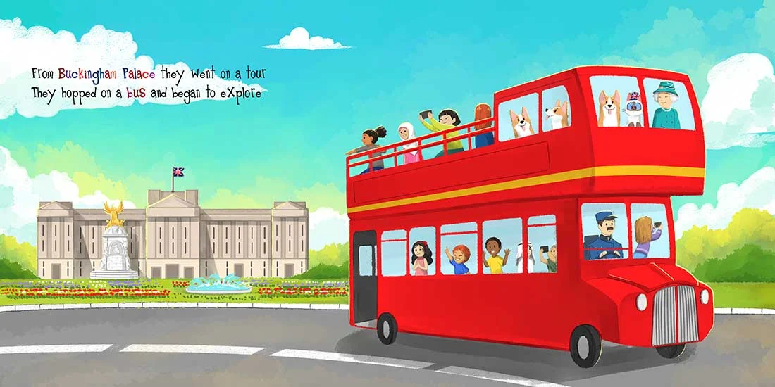 Children's illustration portfolio artwork