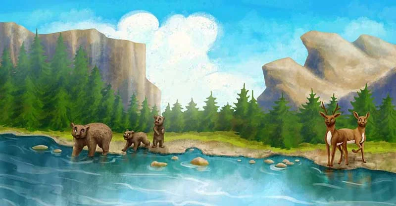 Children's illustration portfolio artwork
