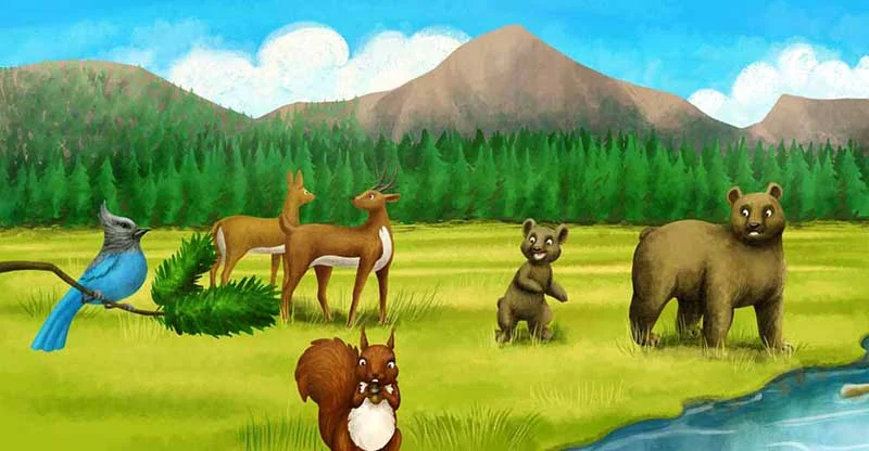 Children's illustration portfolio artwork