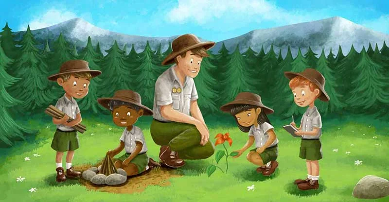 Children's illustration portfolio artwork