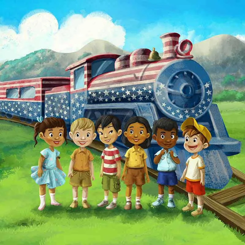 Children's illustration portfolio artwork
