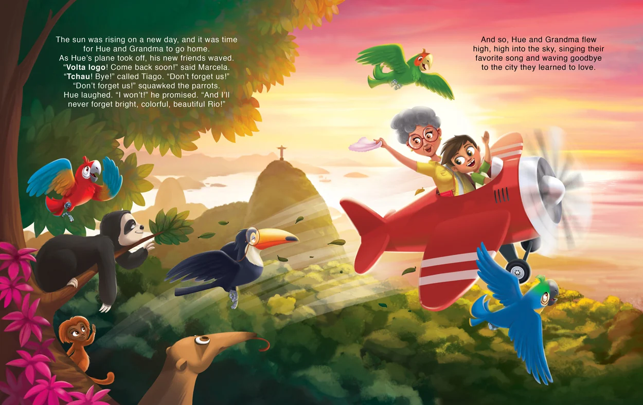 Children's illustration portfolio artwork